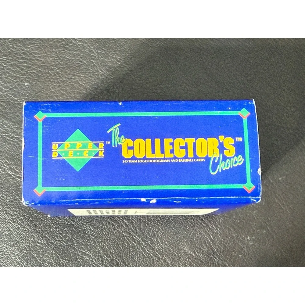 1989 Upper Deck Baseball High Number Series Box 3-D Team Logo Holograms MLB